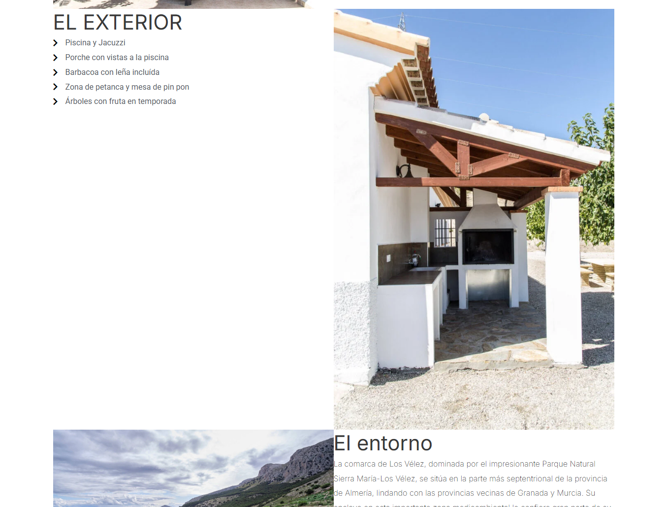 Salón comedor con chimenea en Cortijo Olivar Alto