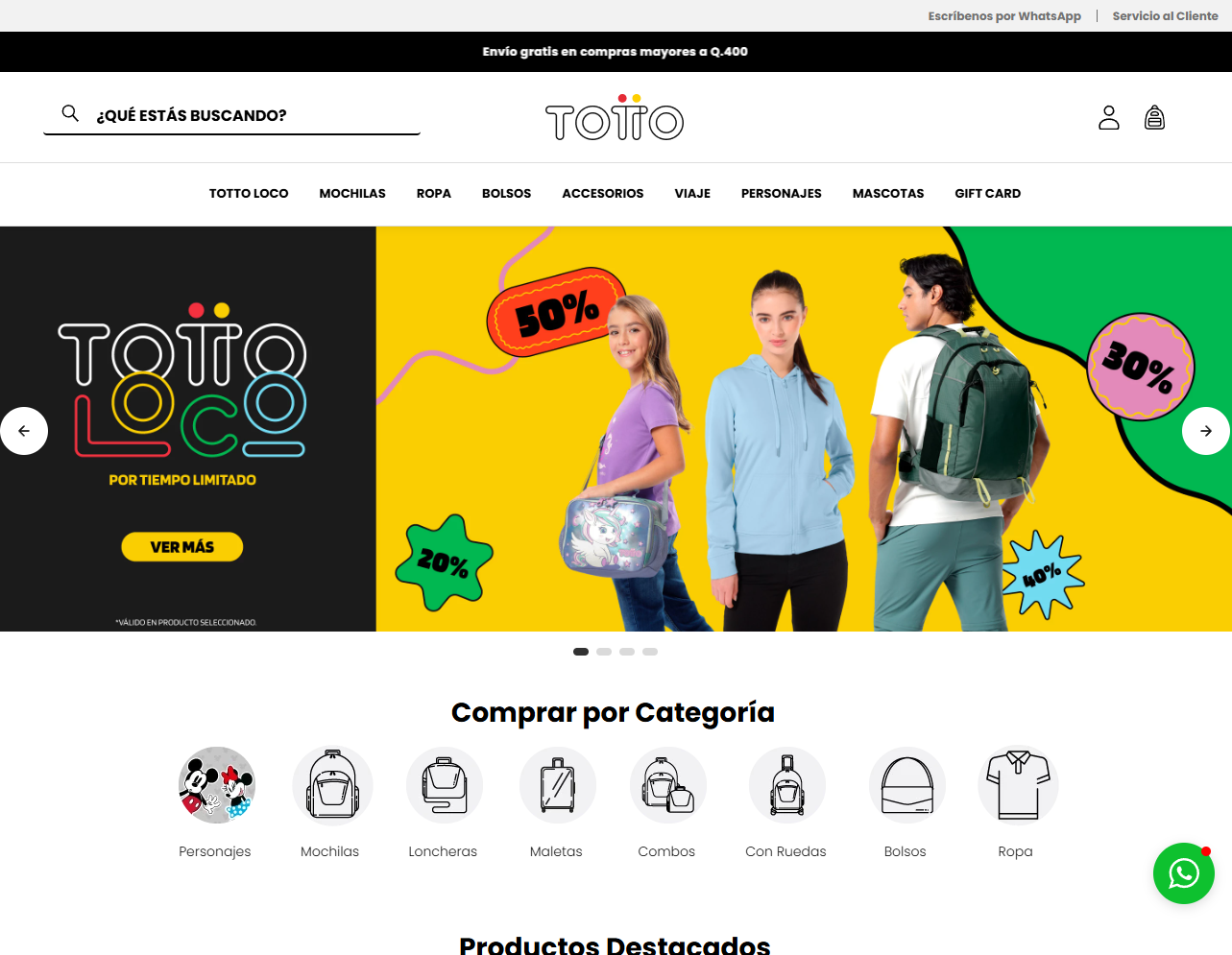 Maletas de viaje duraderas y funcionales de Totto